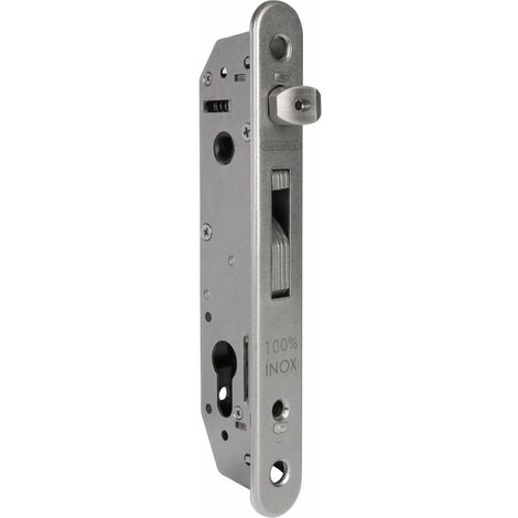 Einsteckschloss Inox mit Haken LOCINOX für 40 mm Profil - FORTYLOCK