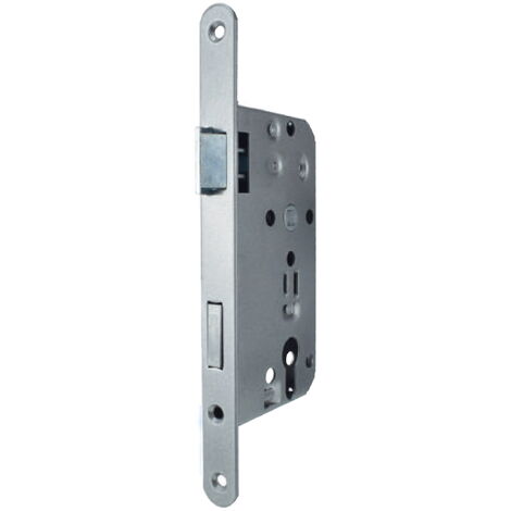 Einsteckschloss Korridortürschloss PZ/W 55/72/20/8 153,5x85x14mm rund DIN L