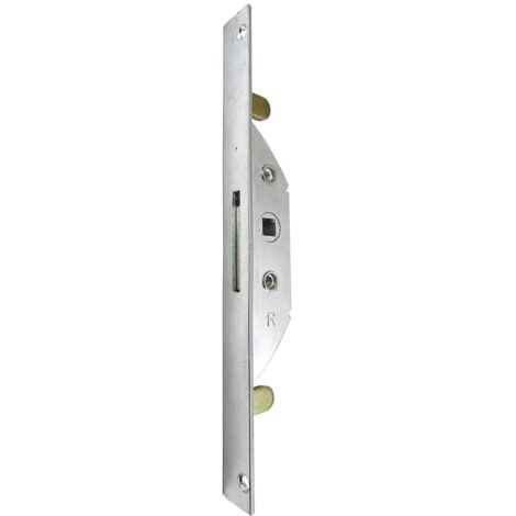 Einstecktrieb mit Stulp eckig, ohne Einlegestange, rechts,  Zubehör Fensterbeschläge, Fenstergetriebe für Fenstergriff