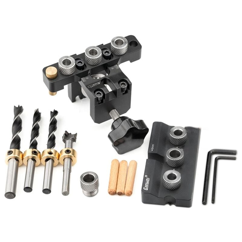 Image of Einstellbare Dübellehre für die Holzbearbeitung, Tasche b