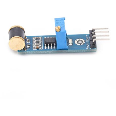 Einstellbarer 801S-Vibrationssensor, 4 Pins, 3-5V DC-Netzteil