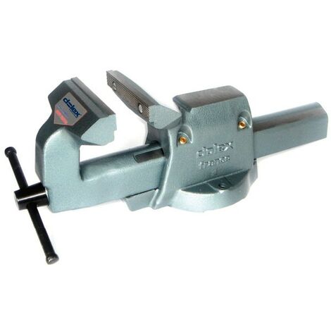 Einstellbarer fester Schraubstock Stahl DOLEX -125mm-ouv180mm-56