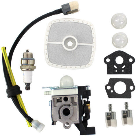 Einstellbarer RB-K93-Vergaser für Echo SRM-225 GT-225 PAS-225 GT-225, Leichtstartvergaser mit Primerpumpe und Tuning-Kit