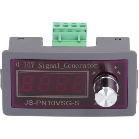Einstellbarer Spannungs- und Stromsignalgenerator, 4-stellige Digitalanzeige für Automatisierungstests, 0–10 V DC-Ausgang