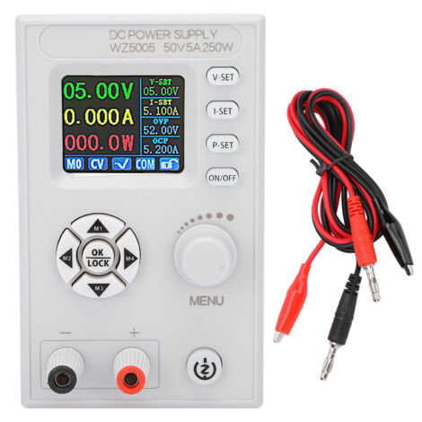 Einstellbares 6-55V Schaltnetzteil - Digitales LCD-Display (WZ5005)