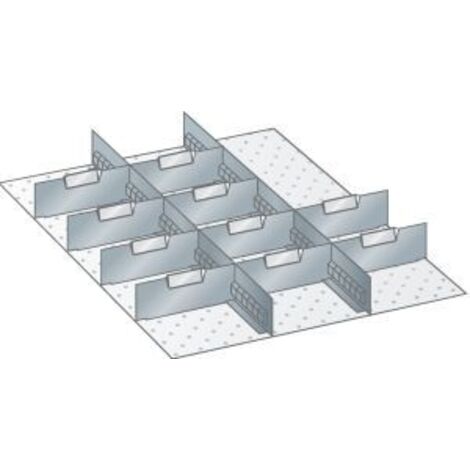 Einteilungsmaterial-Set BxTxH 459x612x50, 27x36E Mulden
