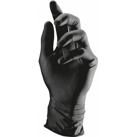 Einw.-Handsch.Semperguard Nitril Style Gr.XL schwarz Nitril 90 St./Box