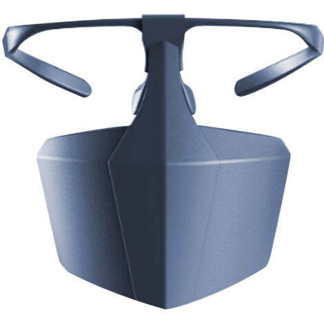 Einweg-Gesichtsmaske mit Ohrschlaufen – Blau