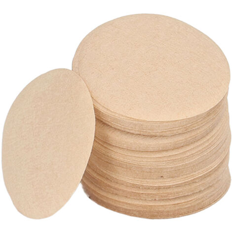 Einweg-Kaffeefilterpapier, 100 Stück – Runde Filter für Zuhause, Büro, Restaurant und Café