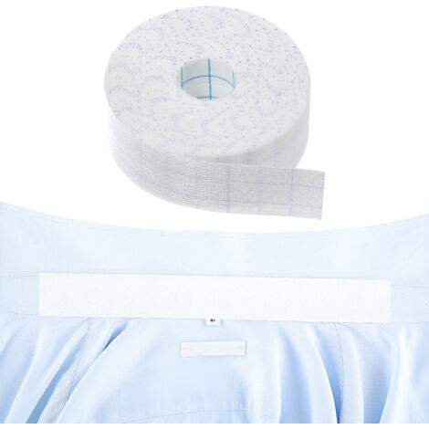 [Einweg-Nackenschutz] [Einzelpackung] [30 g] [Atmungsaktives Vliesmaterial zur Schweißabsorption und zum Schutz des Hemdkragens]