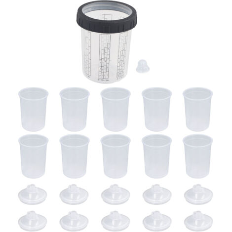 Einweg-Sprühbecher (350 ml) für professionelle Beschichtungen