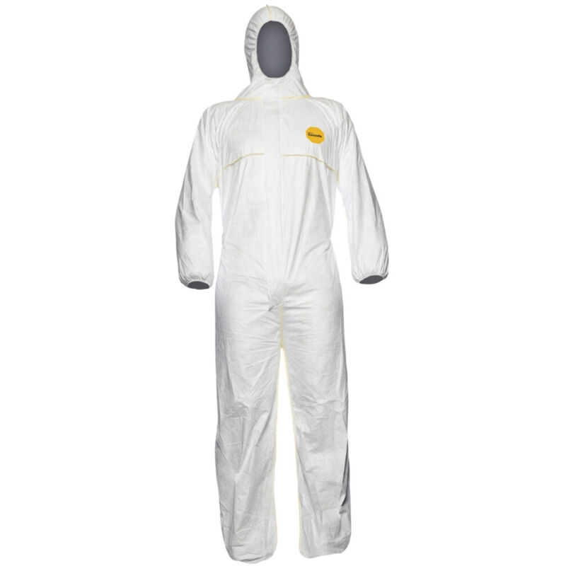 Schutzoverall Typ 5/6 Tyvek 200 EasySafe, weiß, Unisex-Größe: s - Dupont
