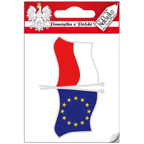 Einzelaufkleber Polen - Europäische Union