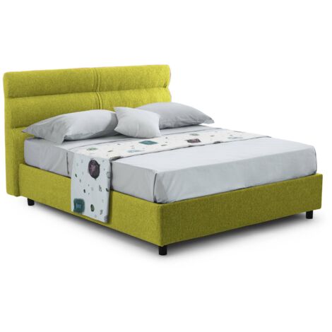 Einzelbett Brenta, Abziehbar, Grün