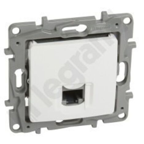 Einzelbuchse RJ45 CAT 5 UTP weiß NILOE