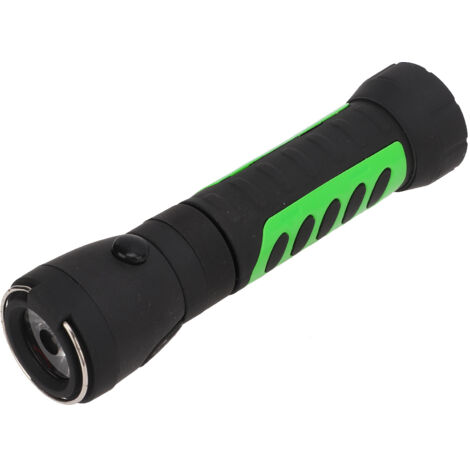 Einziehbare LED-Taschenlampe mit Magnet und Haken für Wandern, Camping und Notfälle
