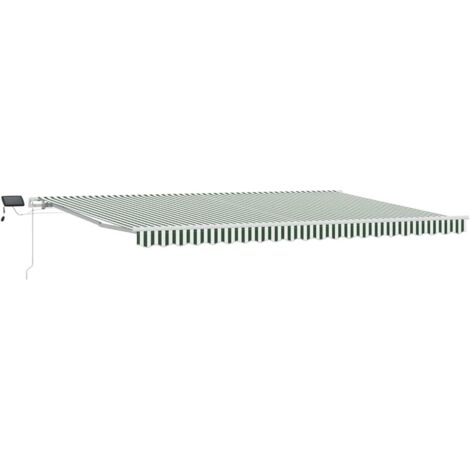 Einziehbare Markise mit 500 x 300 cm Stoff vidaXL