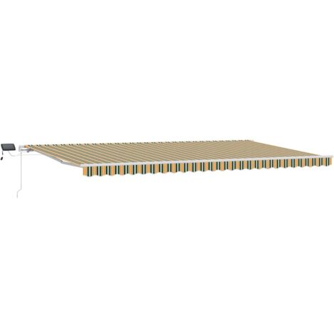 Einziehbare Markise mit 600 x 300 cm Stoff vidaXL