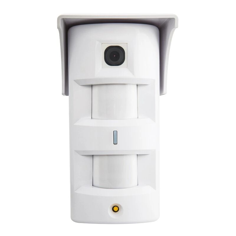 Elkron - EIR600FC - Caméra infrarouge double extérieure anti-animaux capable d'envoyer des images suite à une alarme. Piles incluses.