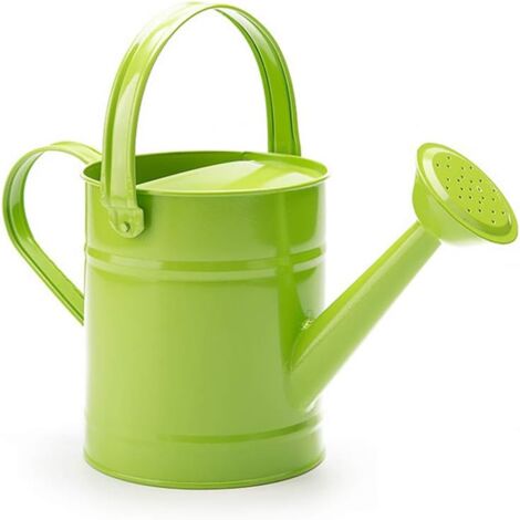 Eisen-Gießkanne, 1,5 l, mehrfarbige Metall-Gießkanne für Gartenarbeit, Gartenarbeit, mit O-Ring, kleine Gießkanne für Pflanzen, Duschwerkzeug für Garten im Freien