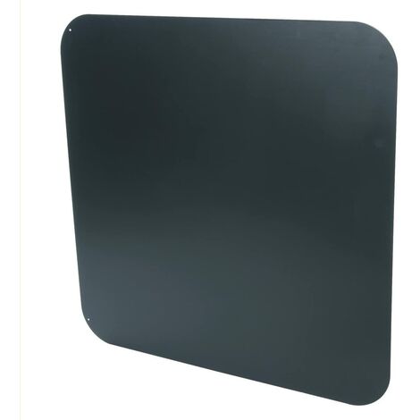 Eisensparplattenschutz für Herde und Kamine - quadra 69x69 cm - 8.5 kg
