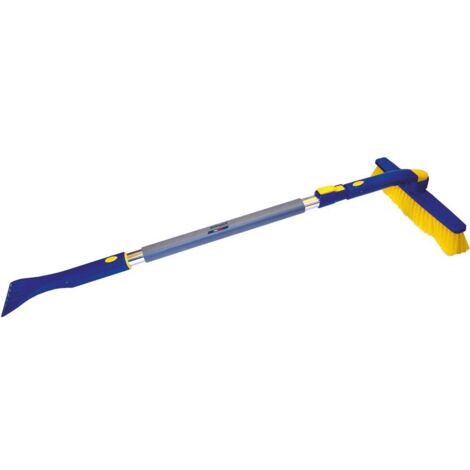 Eiskratzer Snowmaster S1400 mit Besen, teleskopierbar
