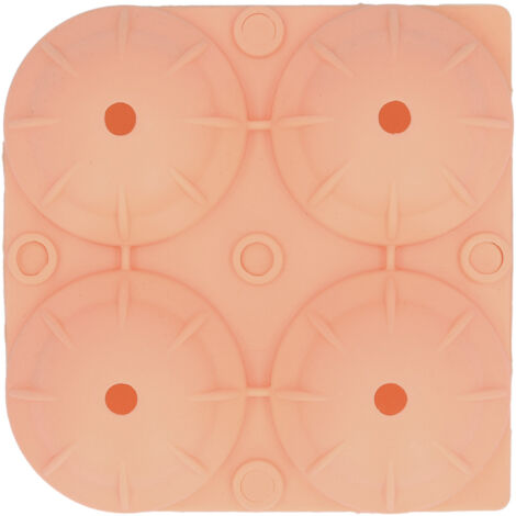 Eiskugelform mit 4 Fächern – Rosa für Bar, Zuhause, Restaurant