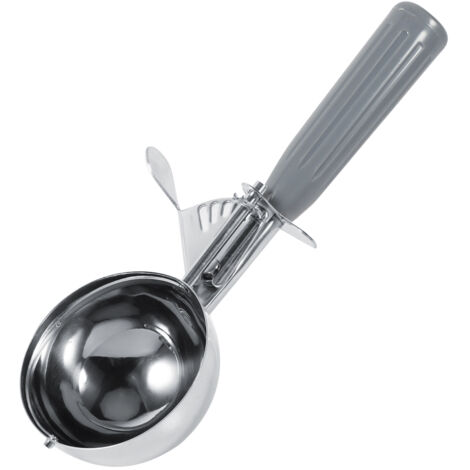 Eiskugelportionierer aus Edelstahl mit Kunststoffgriff, praktisches Küchenutensil (7,2 cm)
