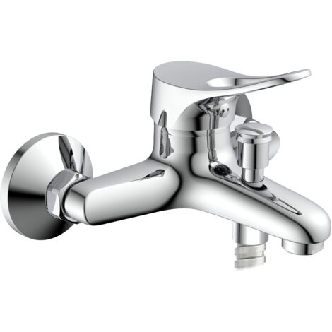 EISL Duscharmatur Wasserhahn Bad mit Brauseanschluss Einhebelmischer Mischbatterie Dusche NI023VECR