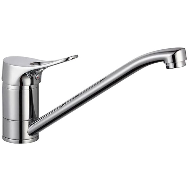 

Grifo mezclador de lavabo VERONA cromado - Plateado - Eisl