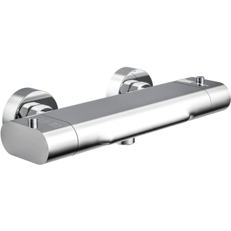 

Grifo mezclador termostático de bañera CARNEO cromado - Plateado - Eisl