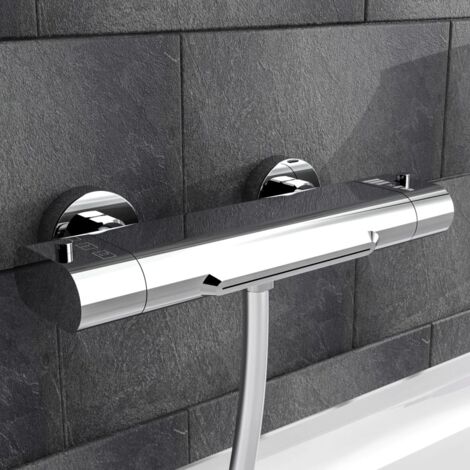 EISL Mitigeur de baignoire thermostatique CARNEO Chrome