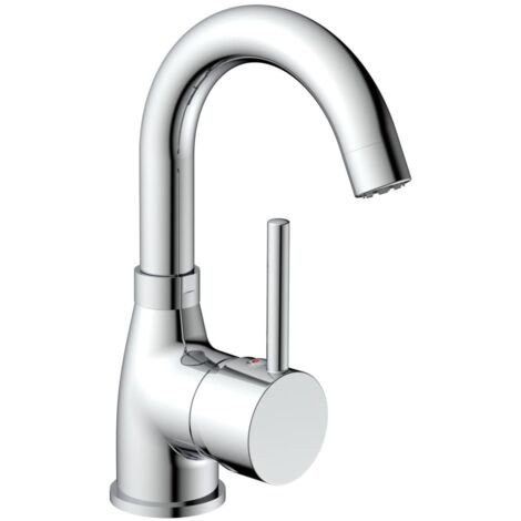 EISL NI075FUTCR-LP Rubinetto da bagno a bassa pressione, miscelatore per lavabo per apparecchi sottolavello non pressurizzati, cromo