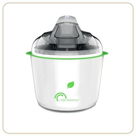Eismaschine Little Balance 1 5L Edelstahl grün kompakt