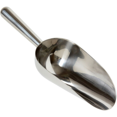 Eisschaufel Edelstahl poliert - Profi scoop, 12 oz.(355 ml.) 250 mm lang