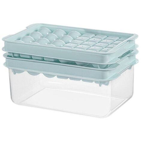 Eiswürfel-Silikonformen, langlebig, wiederverwendbar, sicher, mit 32 Eiswürfeln