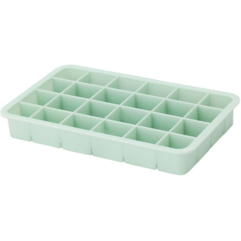 Eiswürfelform für 24 Eiswürfel, 21 x 12,5 x 3 cm