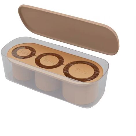 Eiswürfelform, zylindrischer Silikon-Gefrierschrank mit Deckel und Behälter, Eisbox mit großem Fassungsvermögen, Form leicht zu entformen