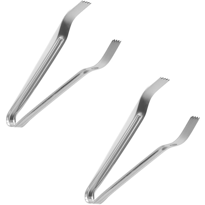 Image of Edelstahl-Eiszange 180 mm, 2er-Set - Hendi 523520