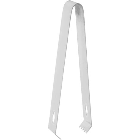 Eiszange aus hochglanzpoliertem Edelstahl für Bars, ideal für Cocktails und Zuckerwürfel