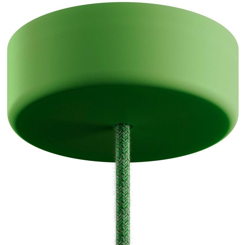 Image of Eiva Kit Rosone cilindrico in silicone soft touch IP65 per esterni Verde prato - Verde prato
