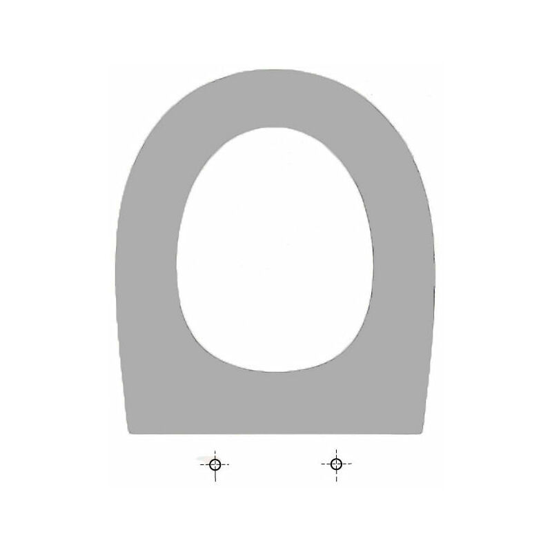 

02068108 TURIA Tapa Asiento Jacob Delafon Blanco - Eizaguirre