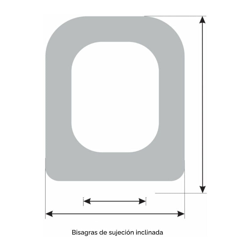 

EIZAGUIRRE 02570108 CONCA Tapa Asiento Ideal Standard Blanco