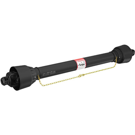 Eje cardán de transmisión 34,9mm (1 3/8"), 6 dientes, longitud 1270mm, para vehículos con 55CV