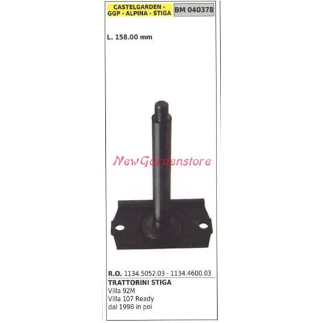 Eje de cubo portacuchillas para VILLA 92M stiga tractor de césped cortacésped 040378