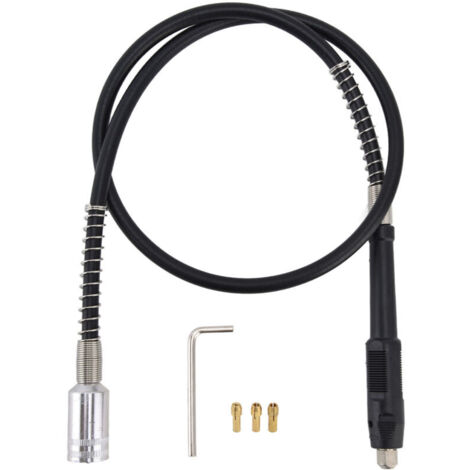 Eje de extensión para taladro eléctrico Eosnow de 42 pulgadas, amoladora eléctrica, mandril de cable flexible, accesorio para herramienta rotativa