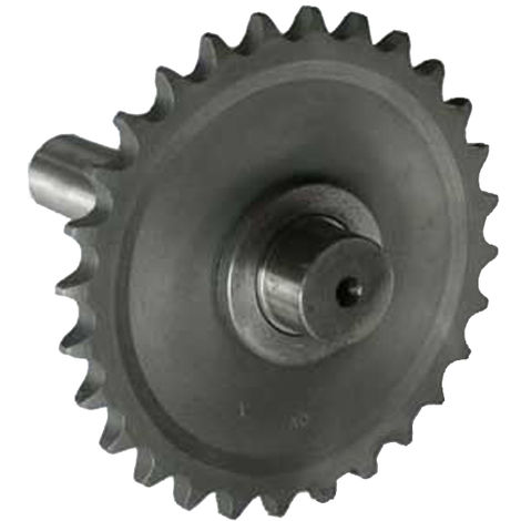 Eje de transmisión 22mm 28T pieza de repuesto embrague en baño de aceite motor gasolina 6,5-13CV
