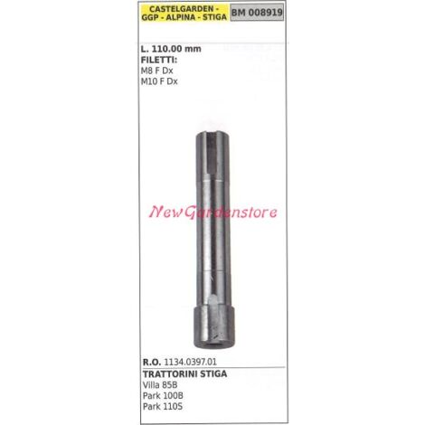 Eje portacuchillas para tractor cortacésped VILLA 85B stiga 008919