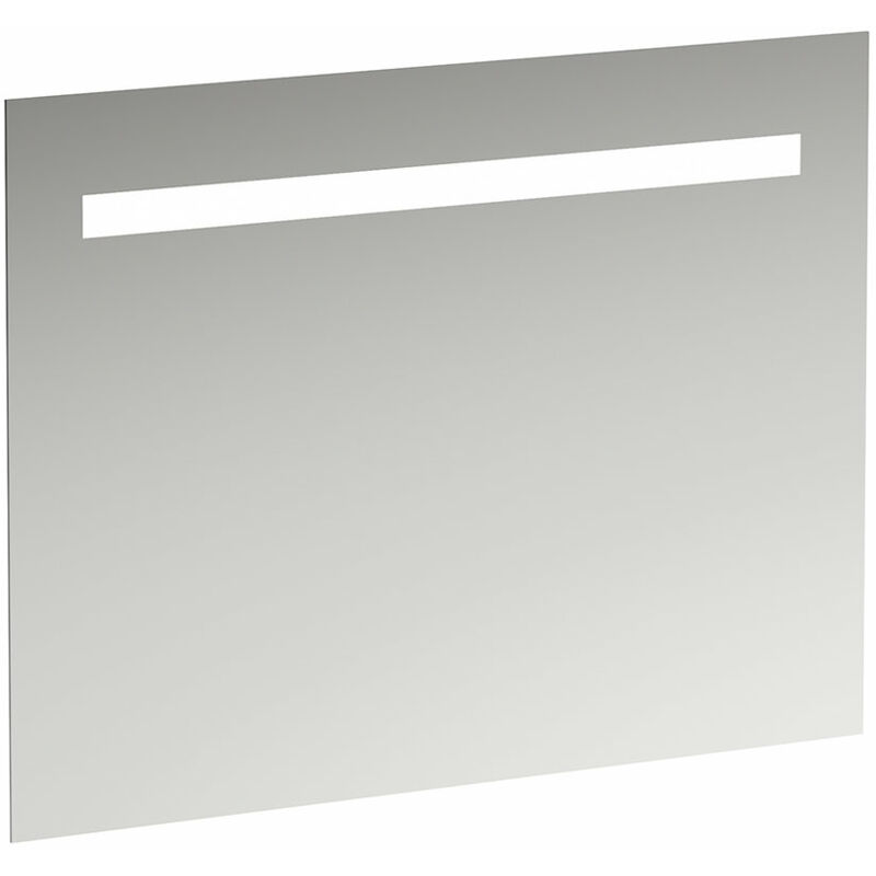 

Ejecutar espejo Leelo con iluminación LED horizontal integrada, marco de aluminio, 900 mm, versión para interruptor de luz externa - H4476519501441