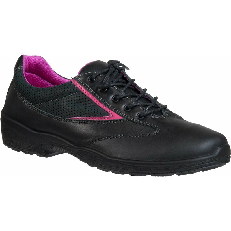 Image of 1102 – 36 – Taglia 36 JALAS Viola 1102 sicurezza scarpe basse, colore: nero/rosa - Ejendals